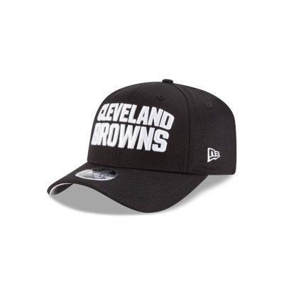 Sapca New Era Cleveland Browns NFL Stretch Snap 9FIFTY Snapback - Negrii